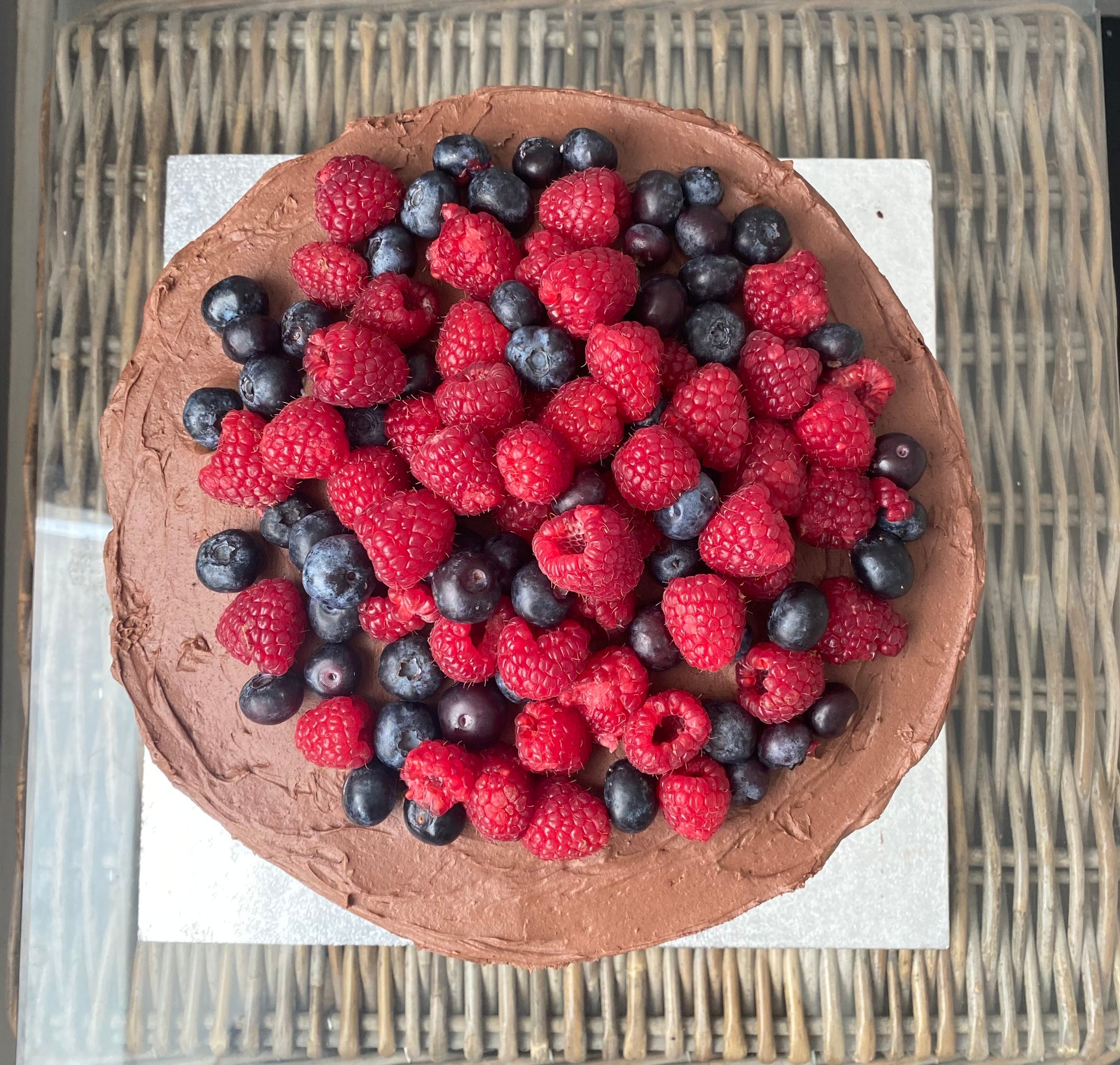 Chocolate & Berry cake - click here for more options