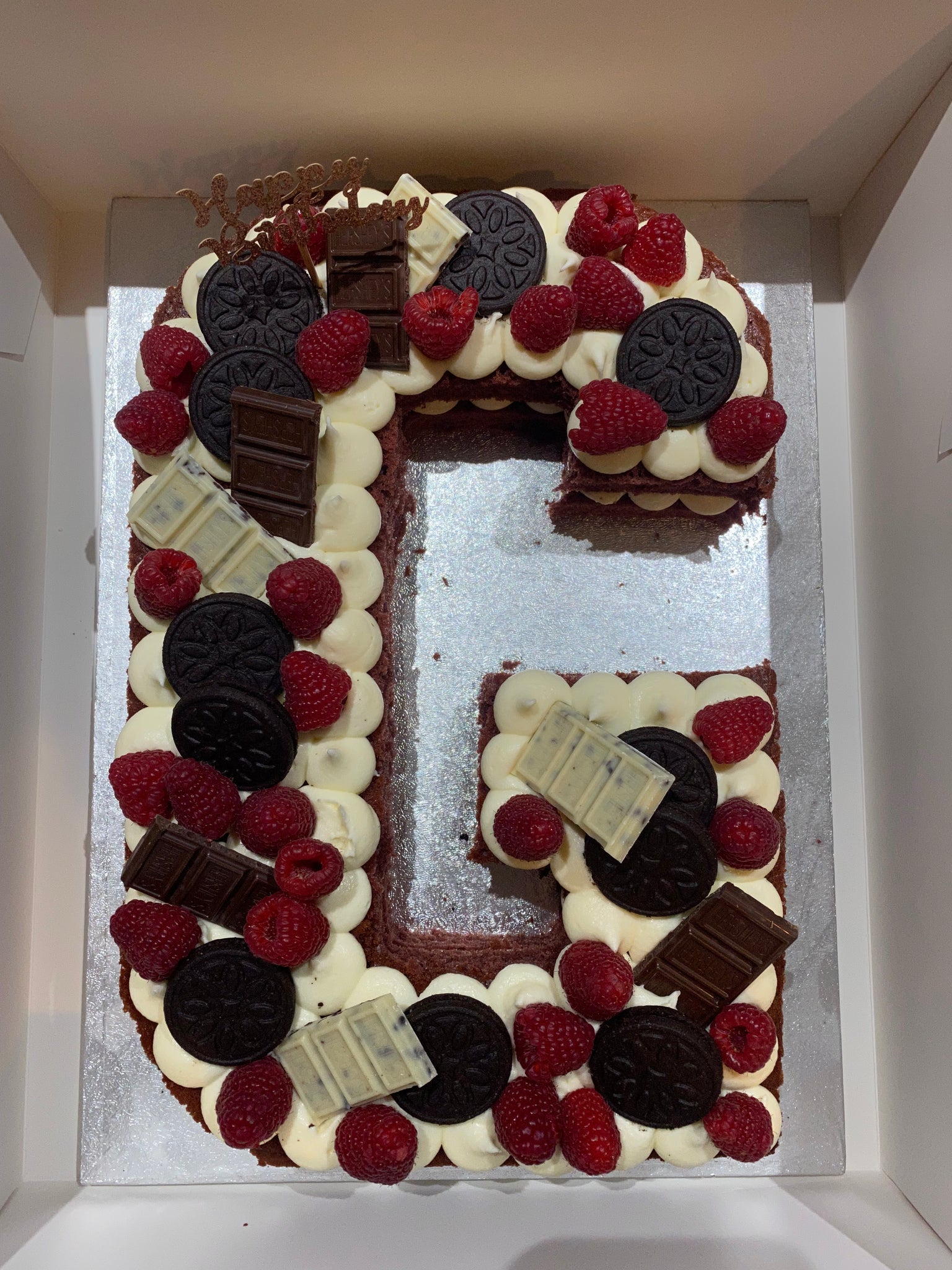 Letter & Number Cake - click here for more options