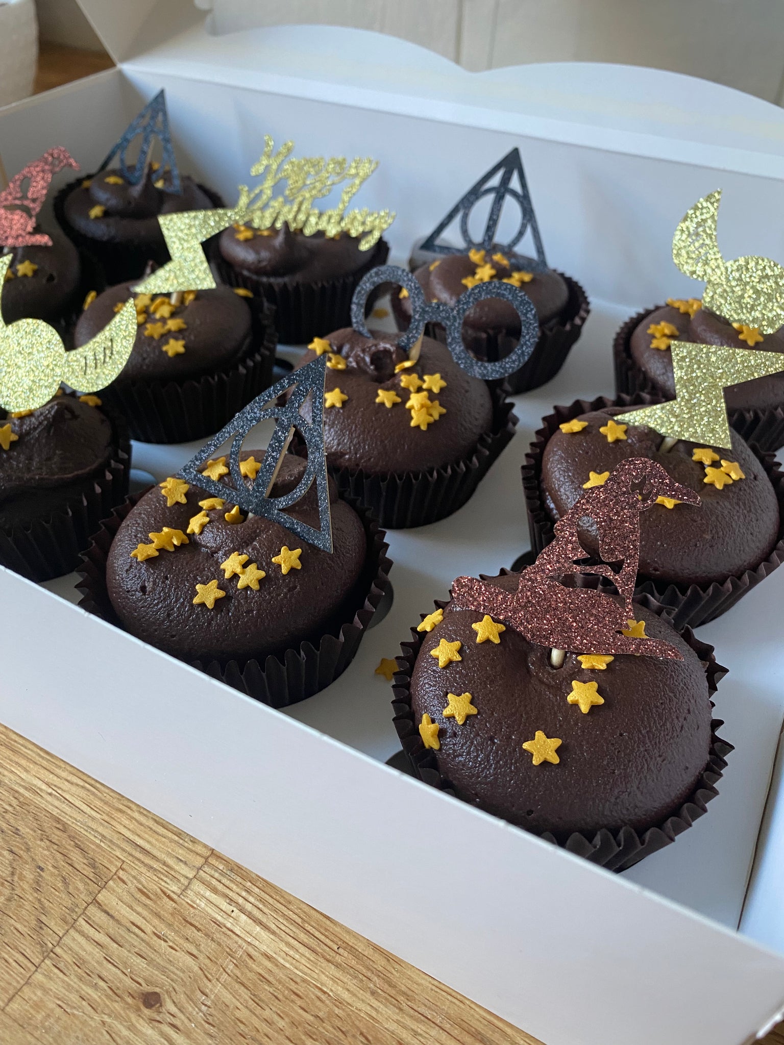 Harry Potter Cupcakes Box of 6