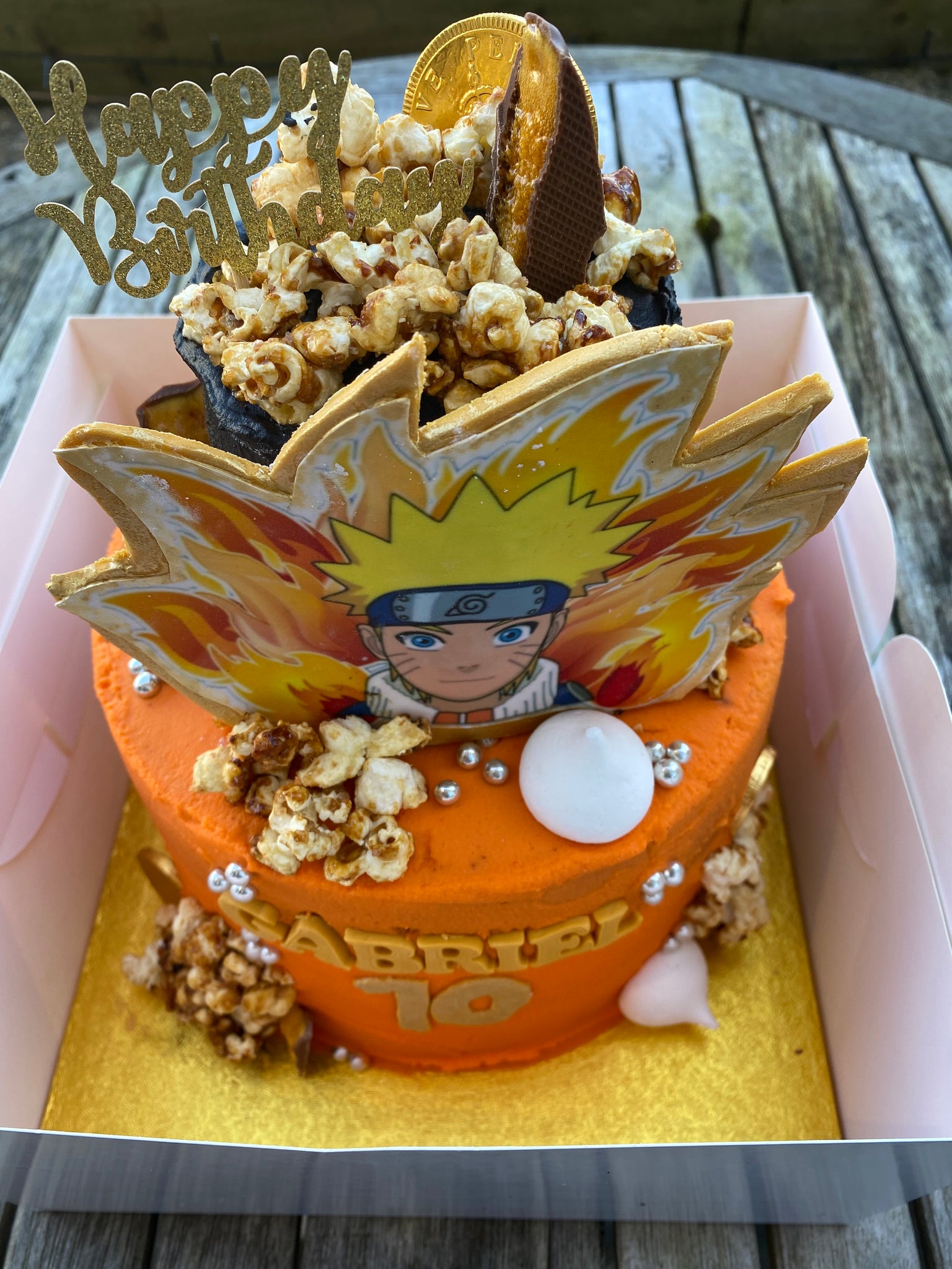 Naruto Character cake